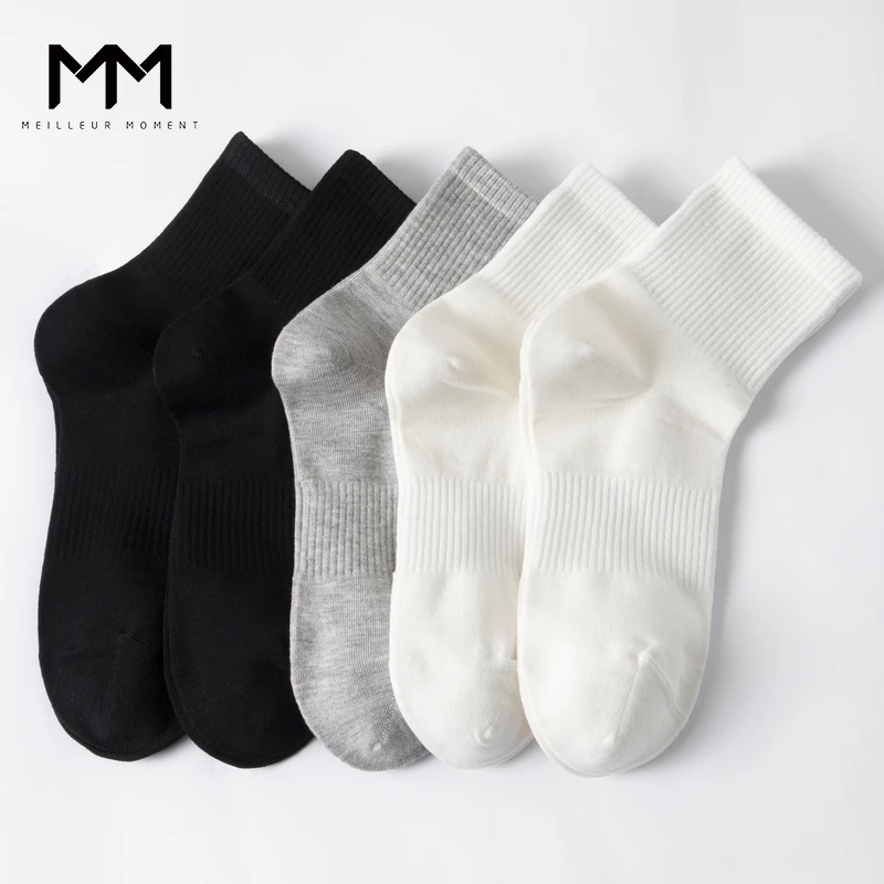 MM麦檬袜子女薄款冰冰堆堆袜袜纯色25夏新商场同款8G51S0011