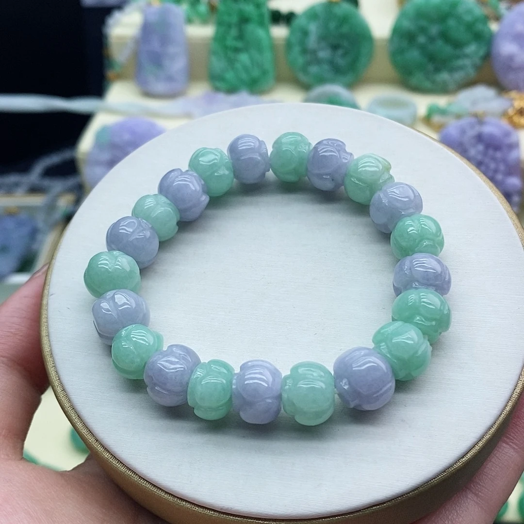 翡翠未镶嵌手串手串