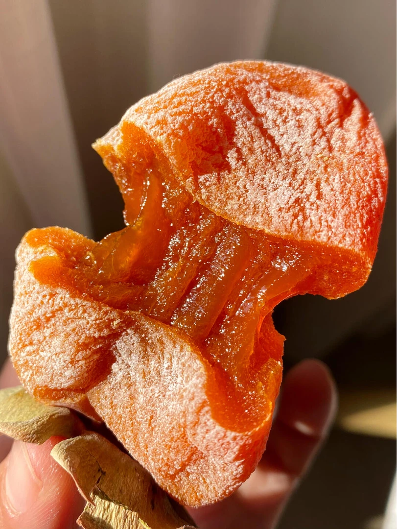 【爆浆】正宗陕西富平流心柿饼10枚8两左右糯叽叽香甜软糯