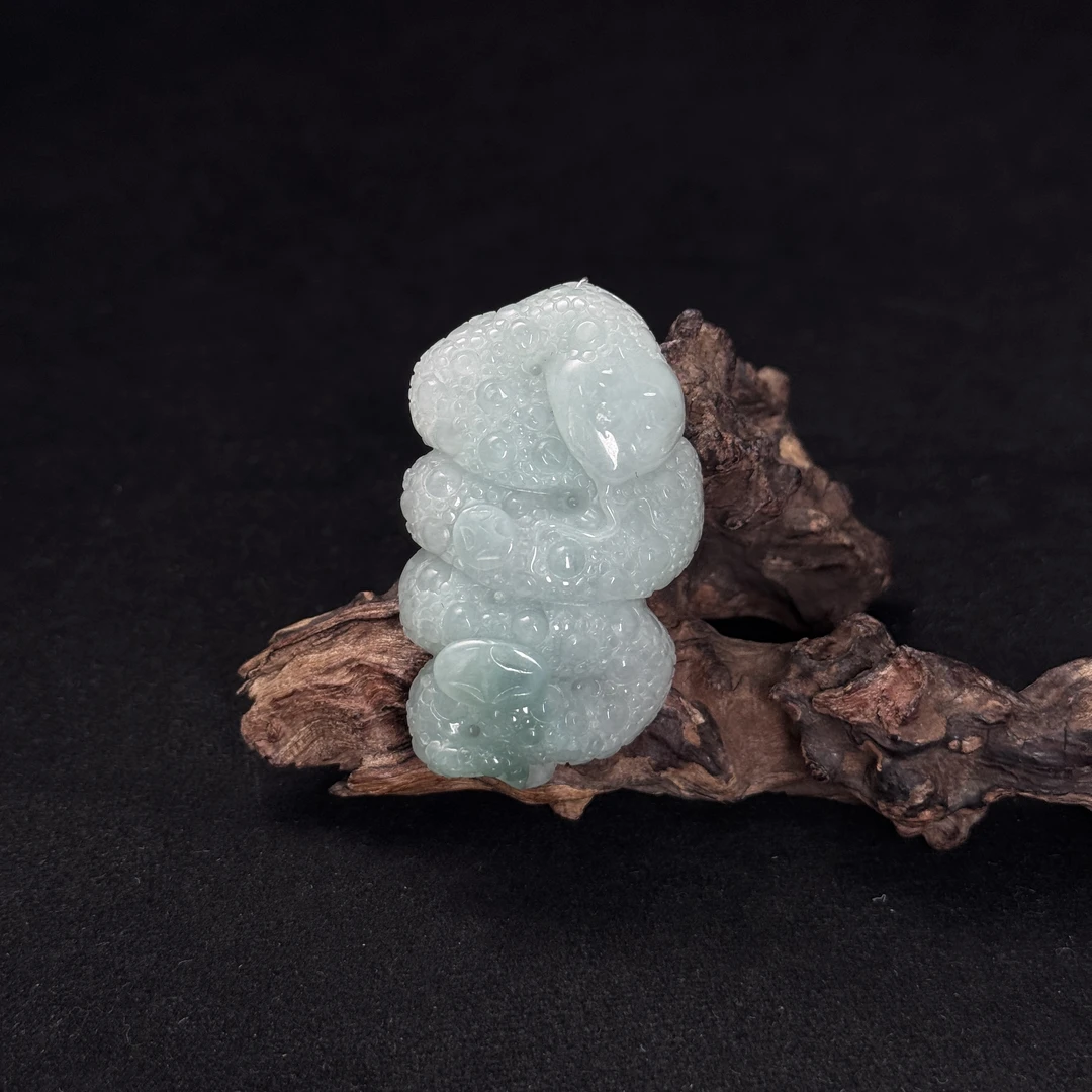 【诚翠拍品第一百零八期午】翡翠47吊坠DDX15012