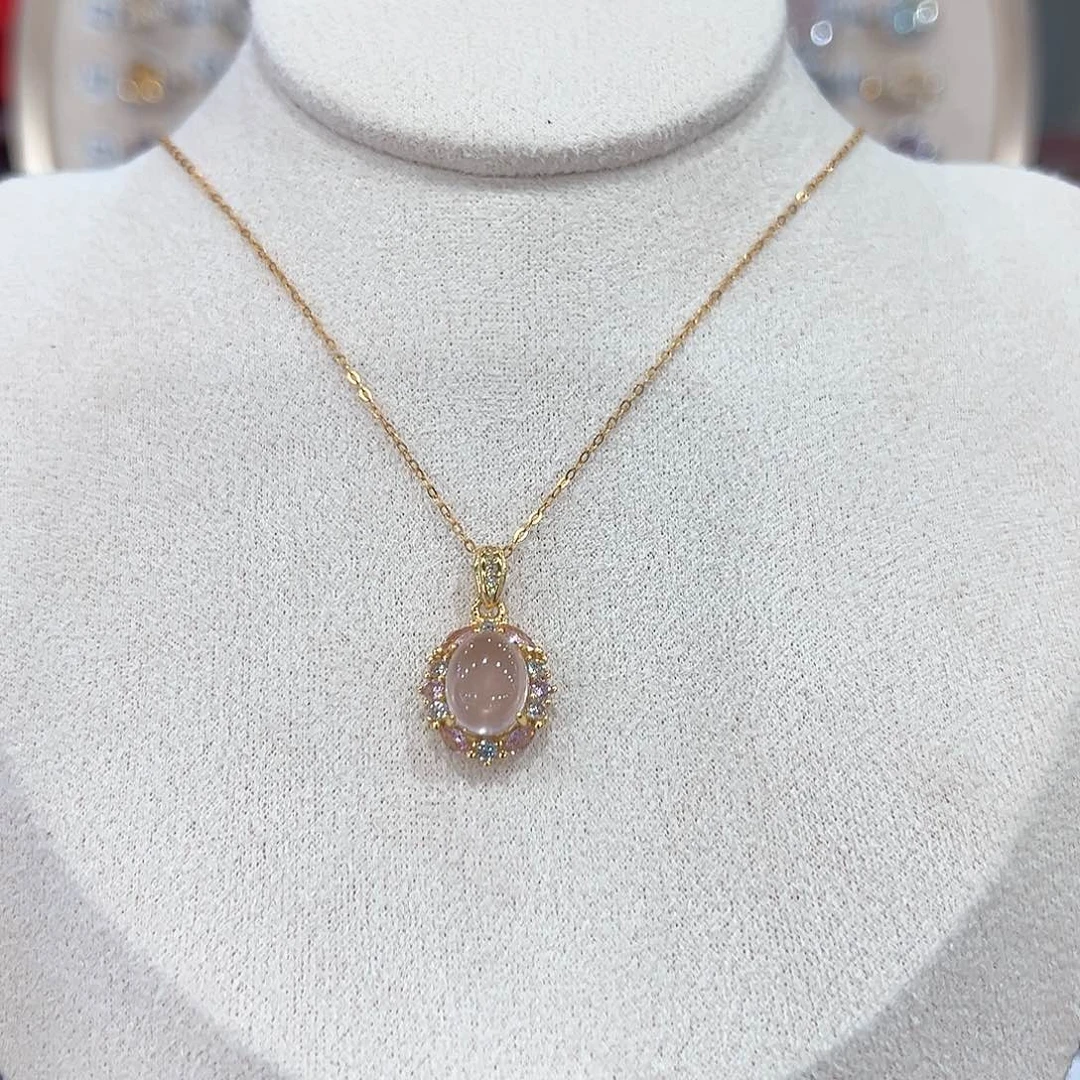 蛇纹石玉银S925镶嵌戒指