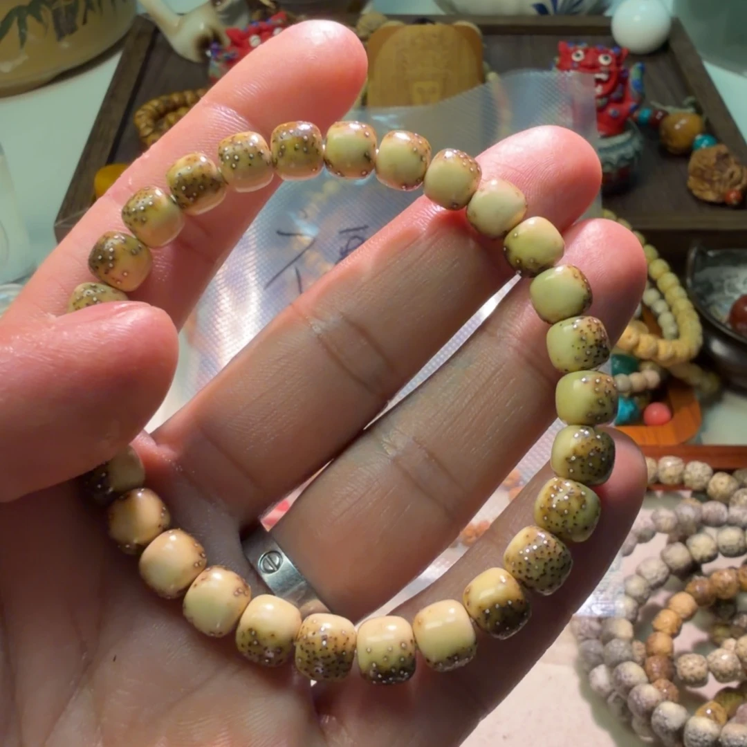 手串/手链橄榄核8×7半壁镶嵌  29号