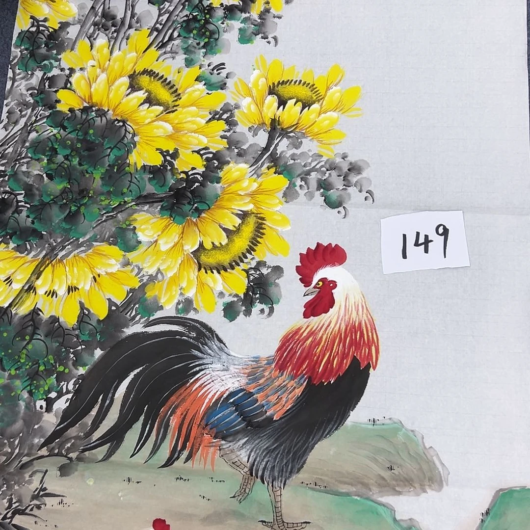 国画国画作品宣纸纯手绘