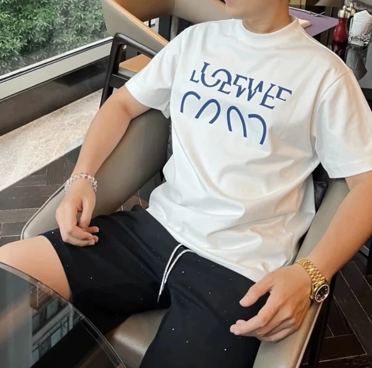 【LYW字母】中奢港澳圆领男女同款T恤