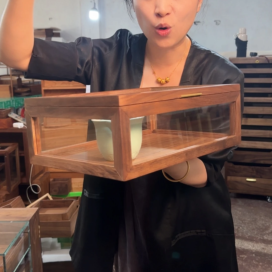 一体式五面玻璃盒 微瑕