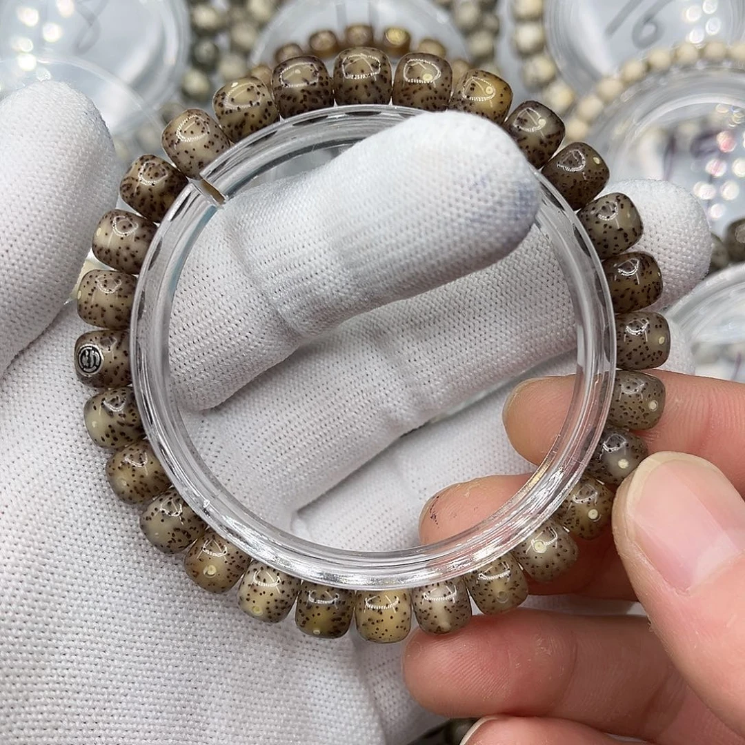 p***p星月菩提手串粉冰单银标