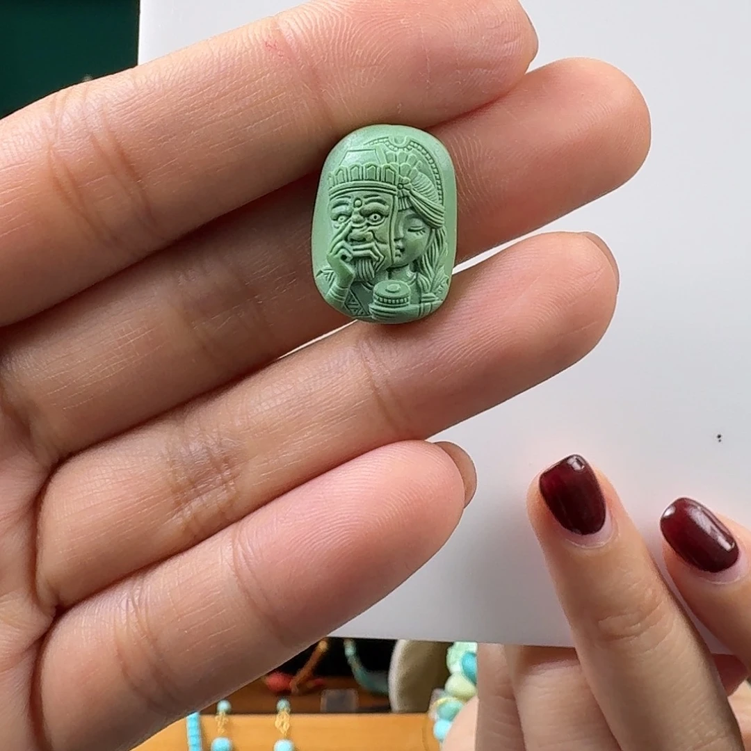 绿松石未镶嵌珠宝奇石