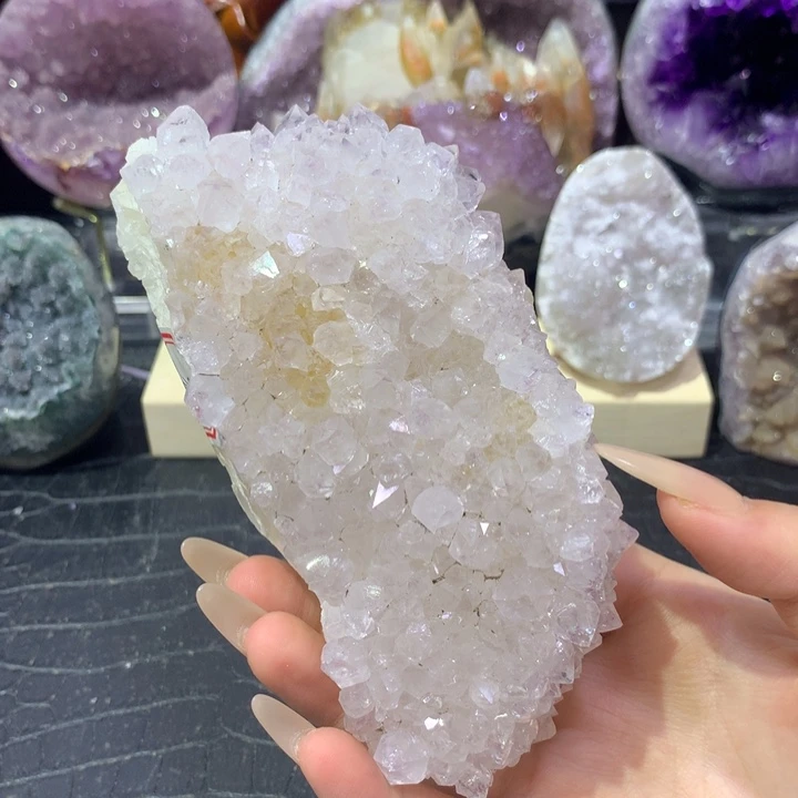 未镶嵌紫晶珠宝半成品28号大方解