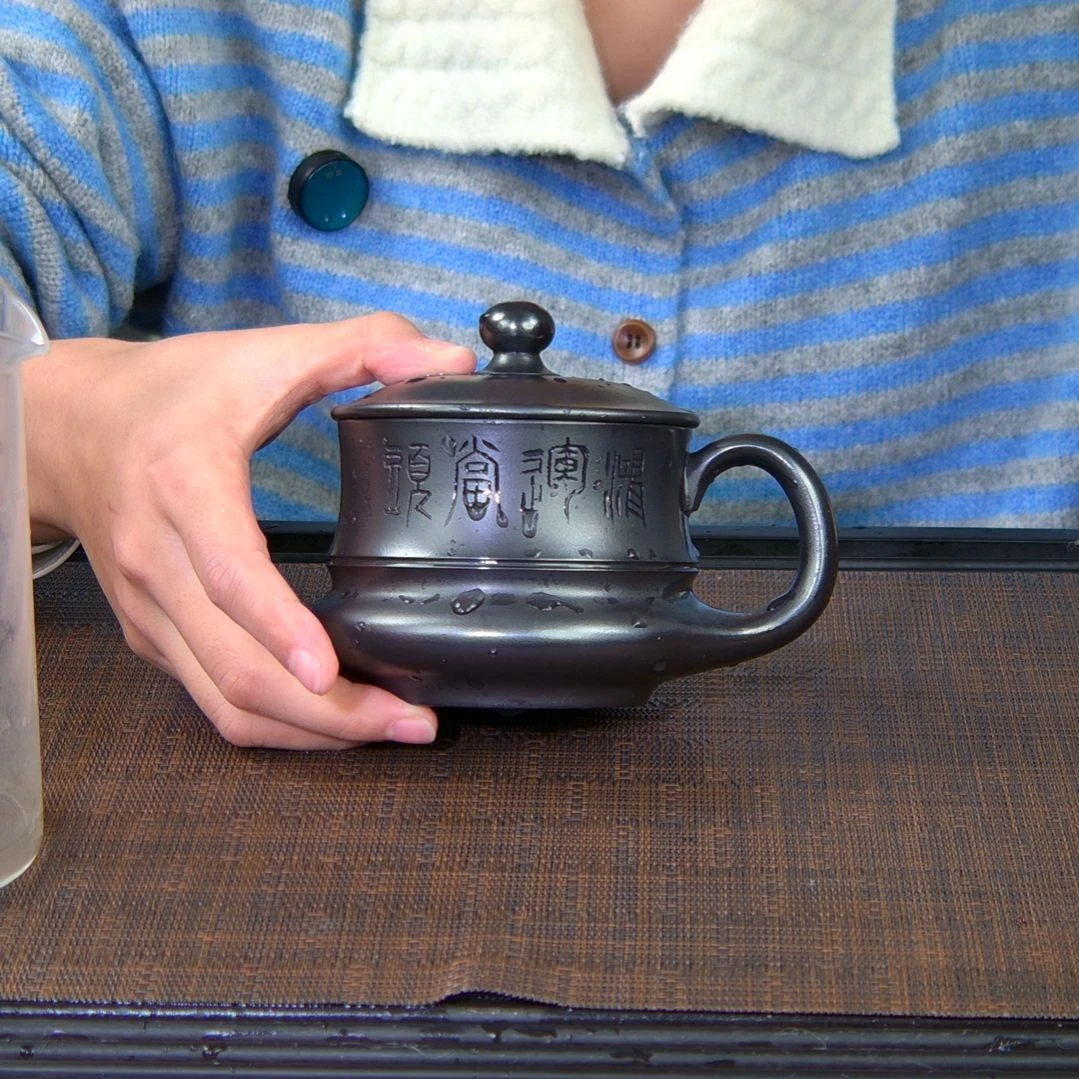紫砂茶杯高货放漏