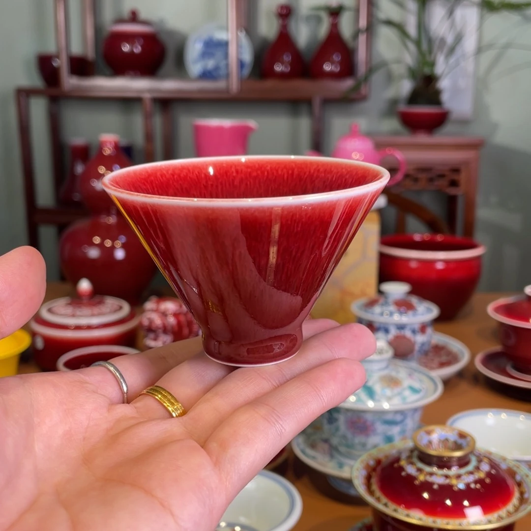 清欢雅玩原矿郎红福利杯