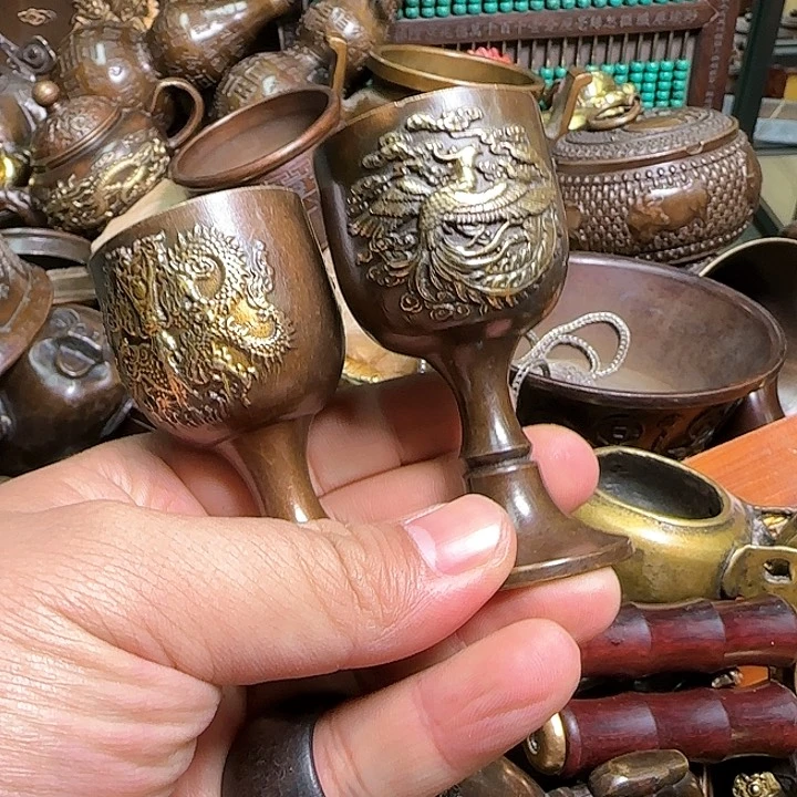 铜器办公室茶室摆件