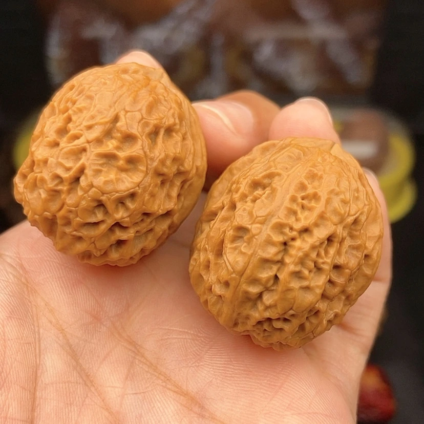 【闪购商品】文玩核桃把件35尺秤砣