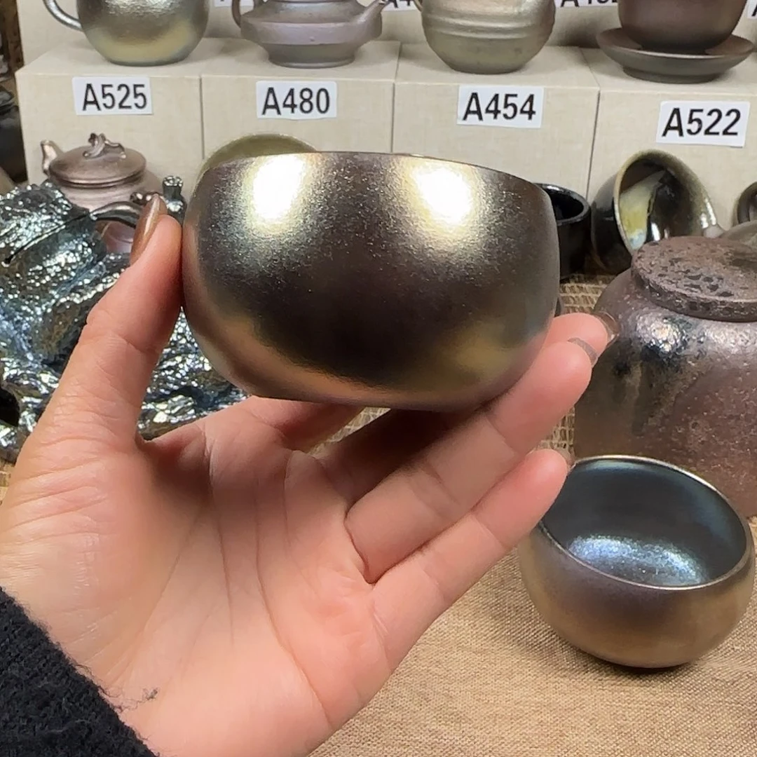 用***9云南建水紫陶古法柴烧壶