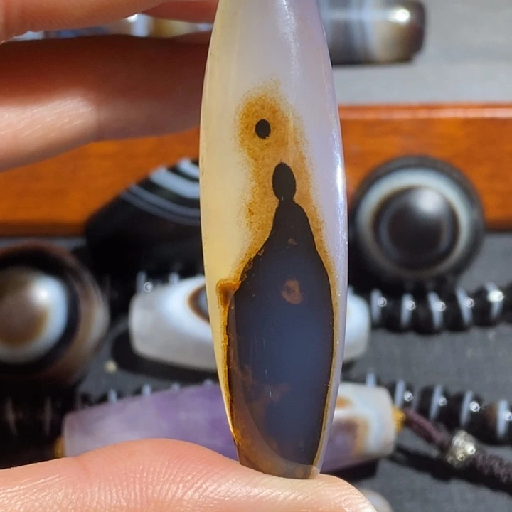 玛瑙/玉髓未镶嵌颈饰