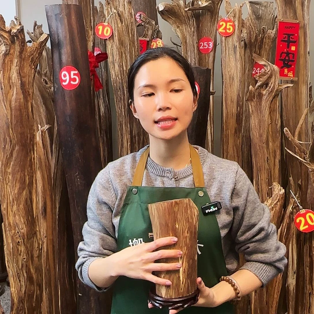 沉香摆件沉香原木工艺品摆件➕底座