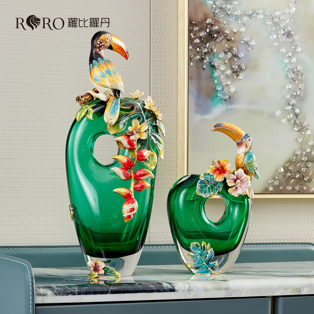 罗比罗丹《平安喜乐》花瓶摆件