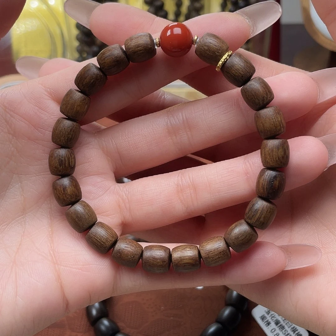 手串沉香越南富森红土