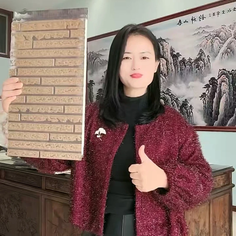 农村自建房旧楼改造外墙金属雕花板保温装饰一体板20年不掉色