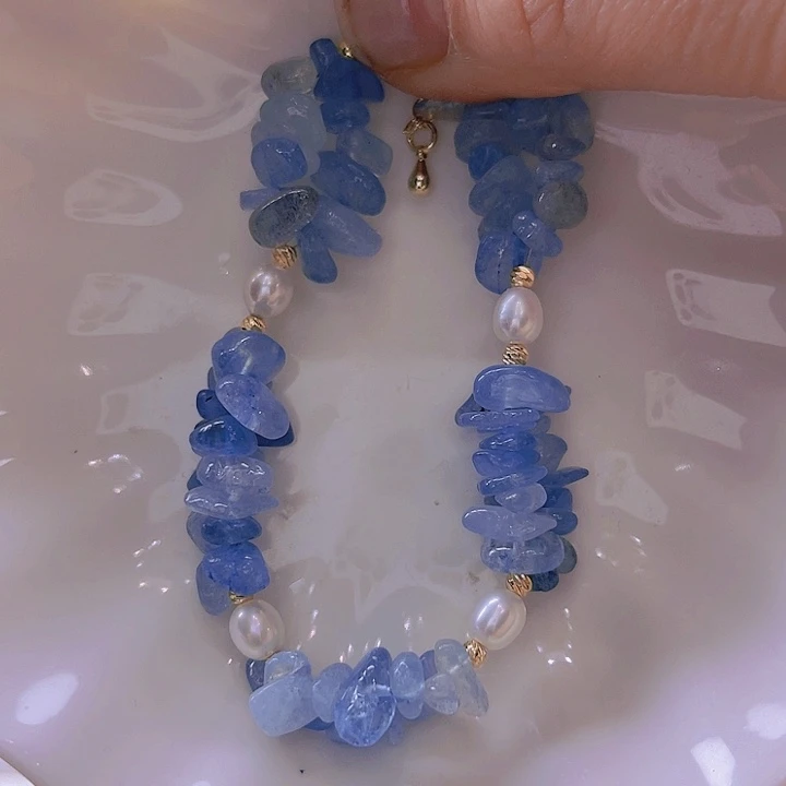 淡水珍珠手绳合金