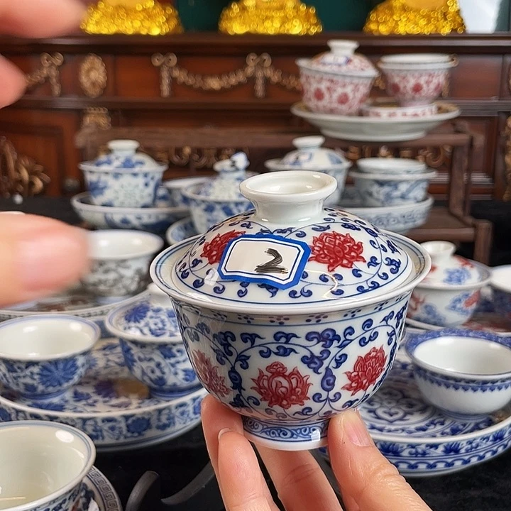 缠枝莲二才景德镇制