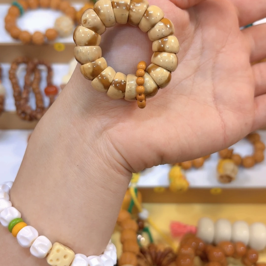 手串星月菩提紫金鼠花皮➕跑环