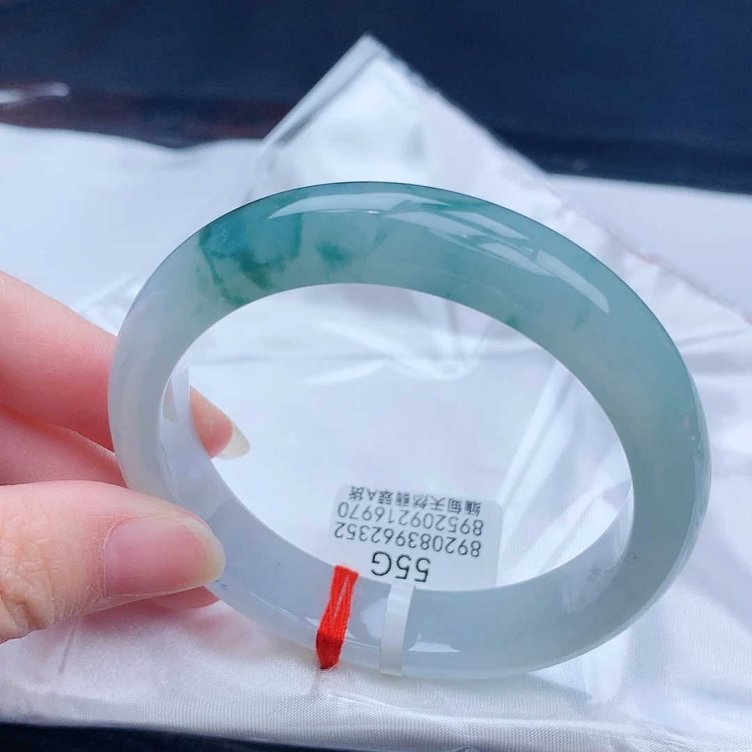 翡翠未镶嵌手镯缅甸天然翡翠A货手镯