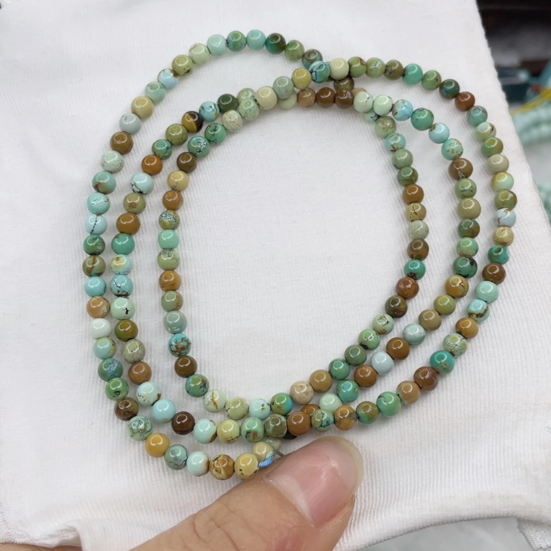 绿松石银S925镶嵌颈饰