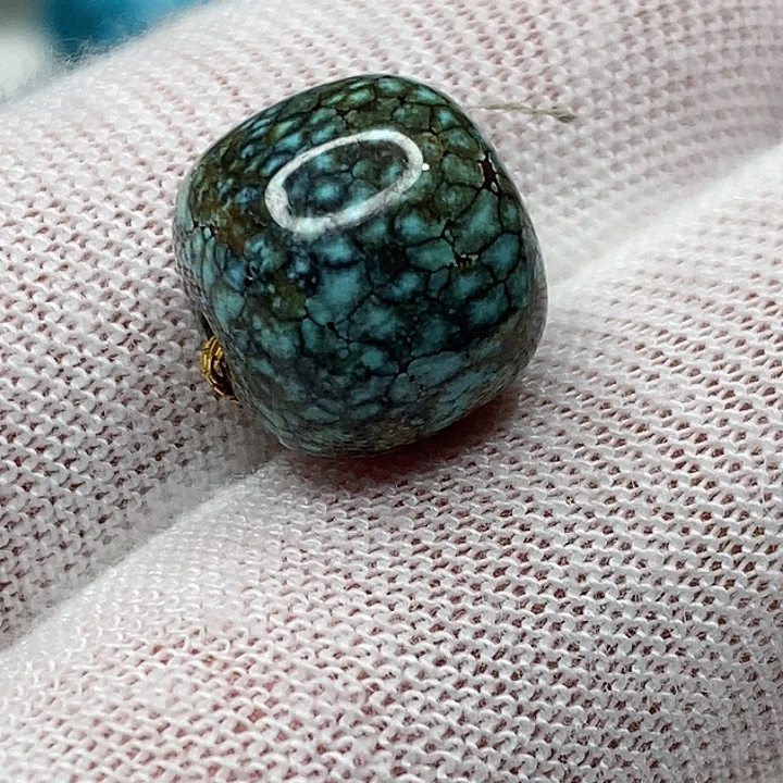 绿松石未镶嵌天然原矿 地大质检