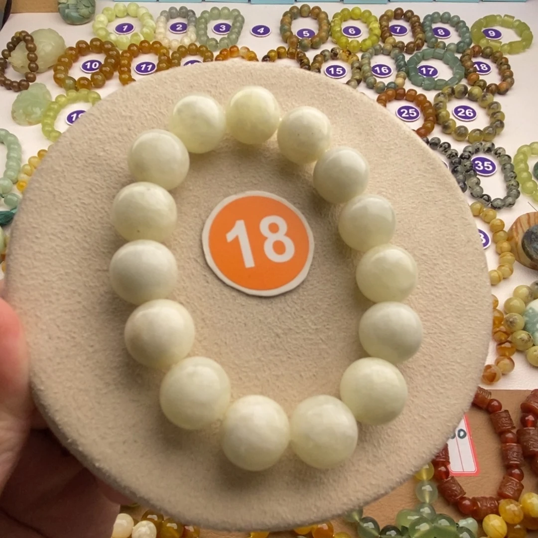 蛇纹石玉未镶嵌手串