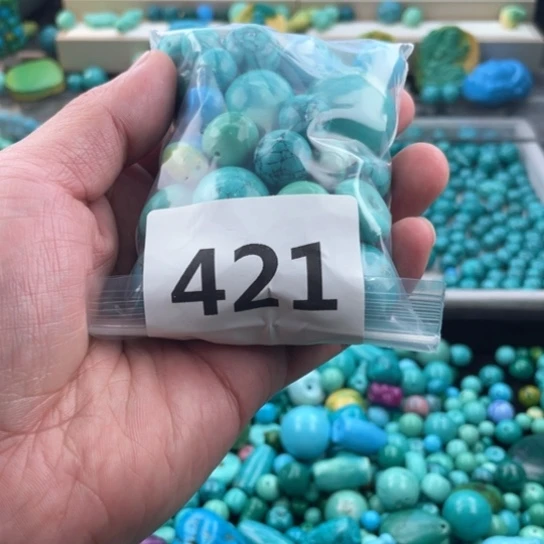未镶嵌菱锰矿珠宝半成品