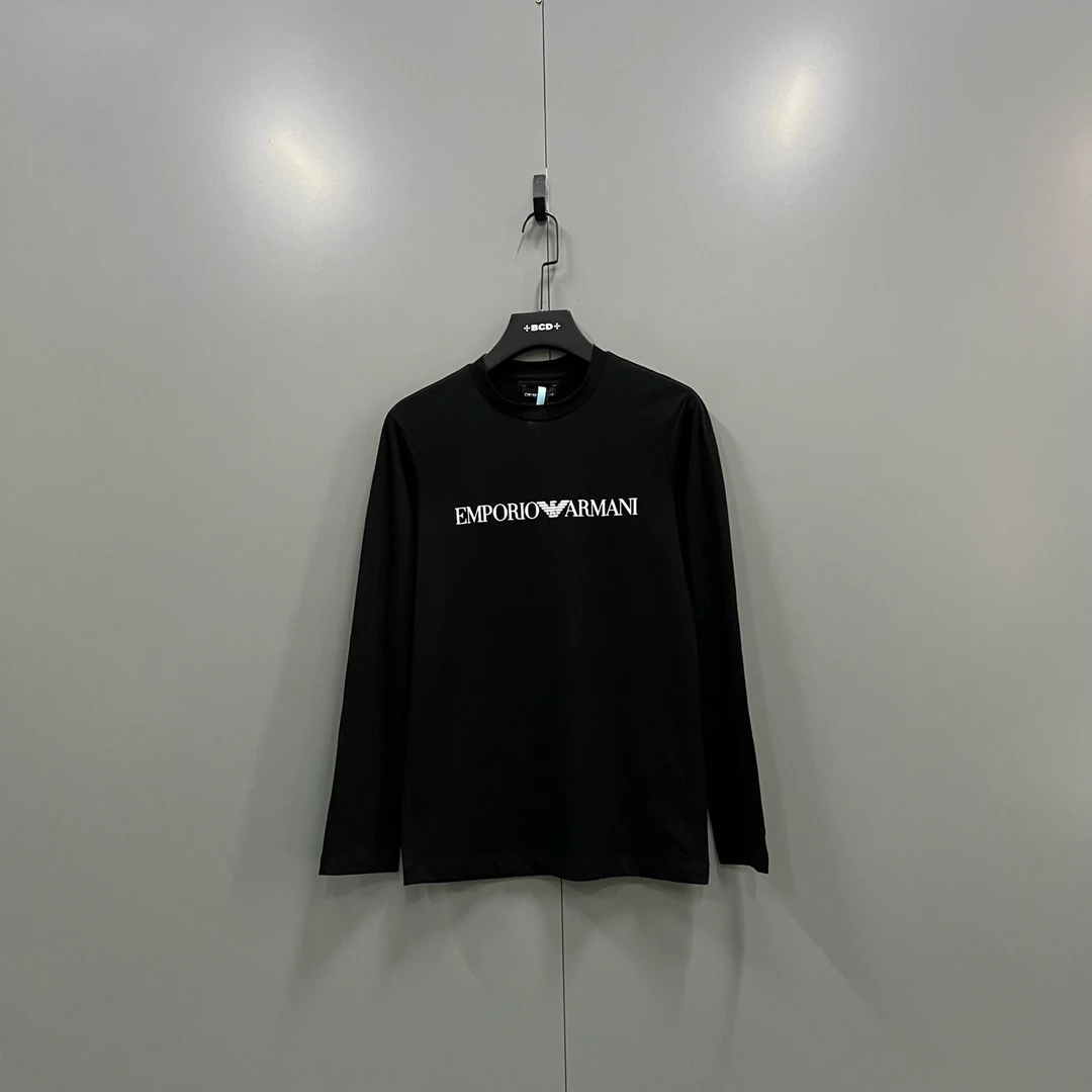 未使用 maje c63 ARMANI 阿玛尼 黑色印花长袖 XS码 206556
