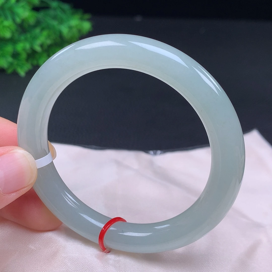 翡翠未镶嵌手镯56圈口681010