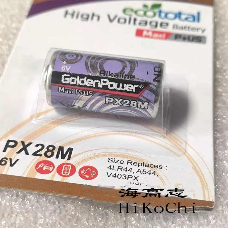 GoldenPower PX28G 476A 4LR44 A544 V4034PX V28PXL6V碱性干电池
