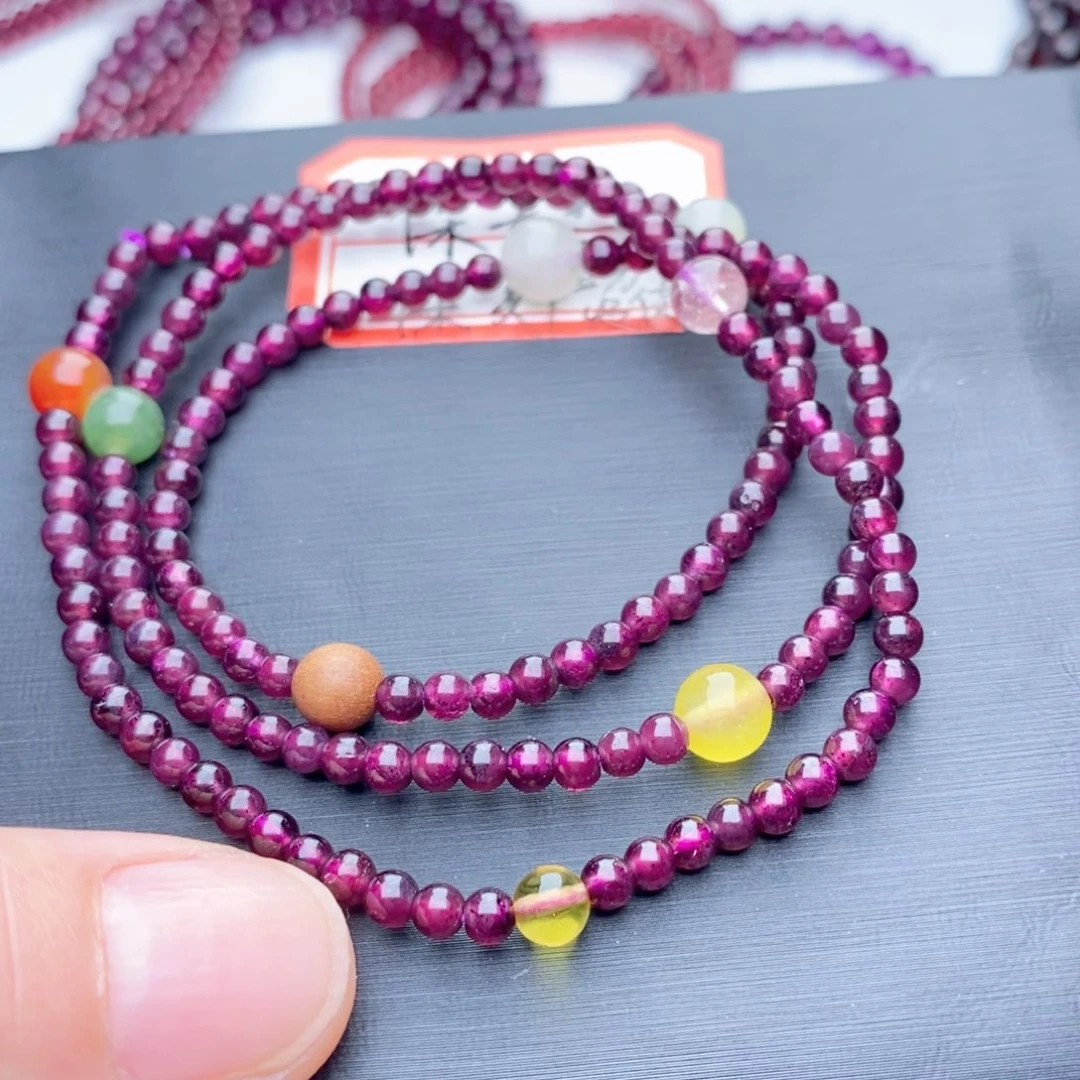 石榴石手链未镶嵌