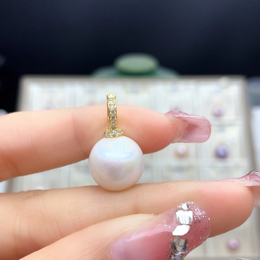 淡水珍珠颈饰合金