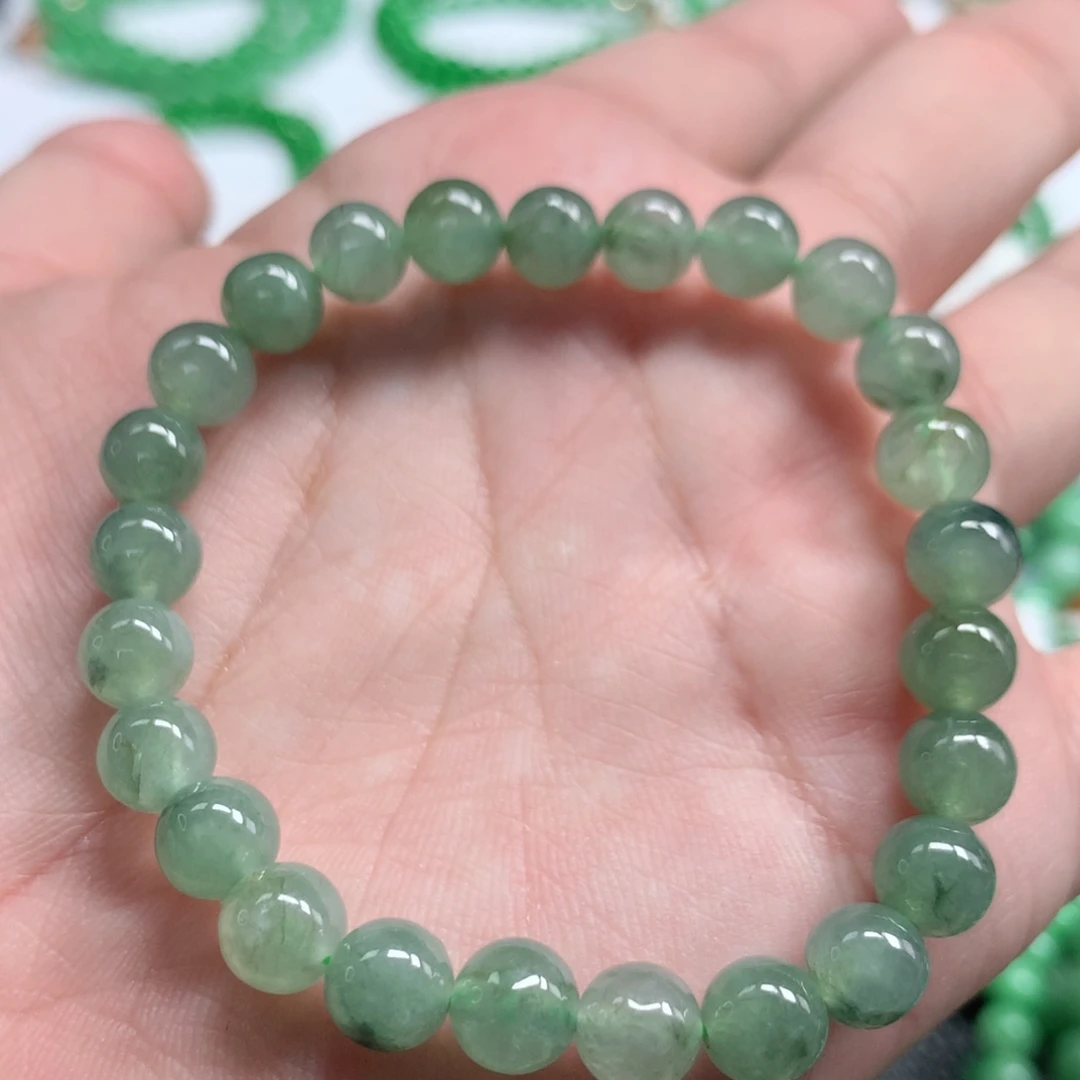 未镶嵌手链翡翠翡翠