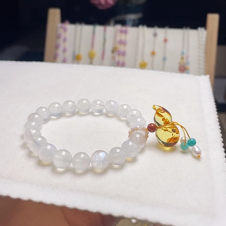 蜜蜡未镶嵌裸石蜜蜡手串