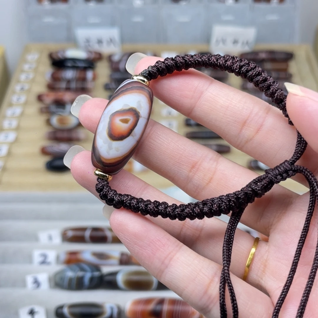 玛瑙/玉髓合金颈饰