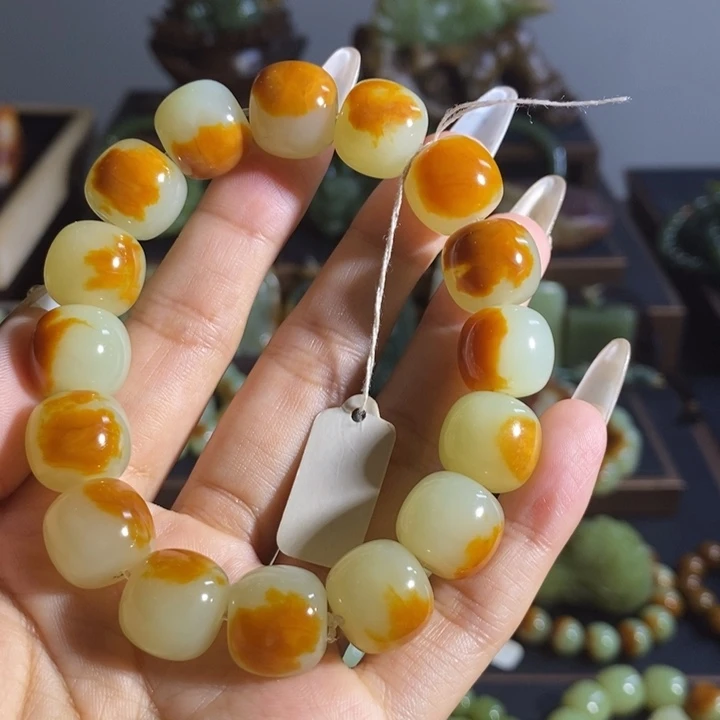 和田玉未镶嵌套链您*的