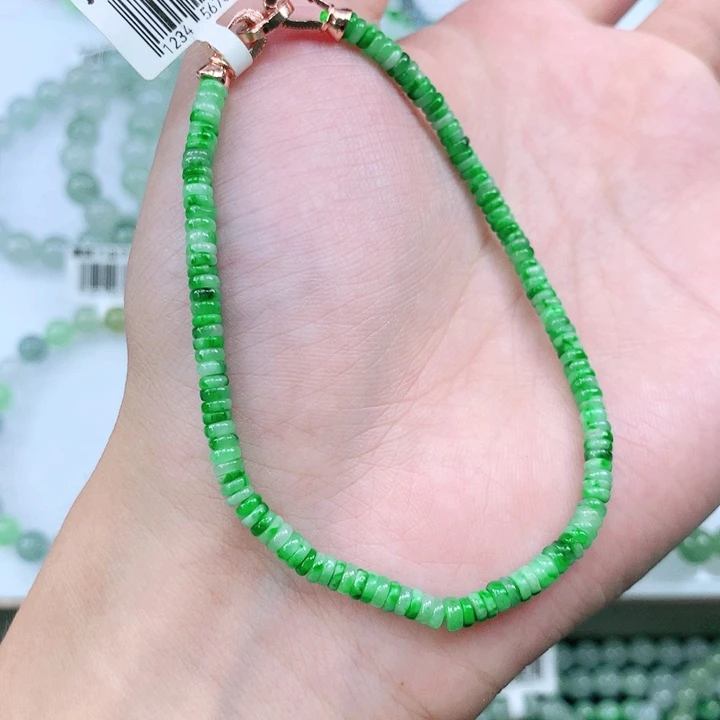 未镶嵌手链翡翠翡翠