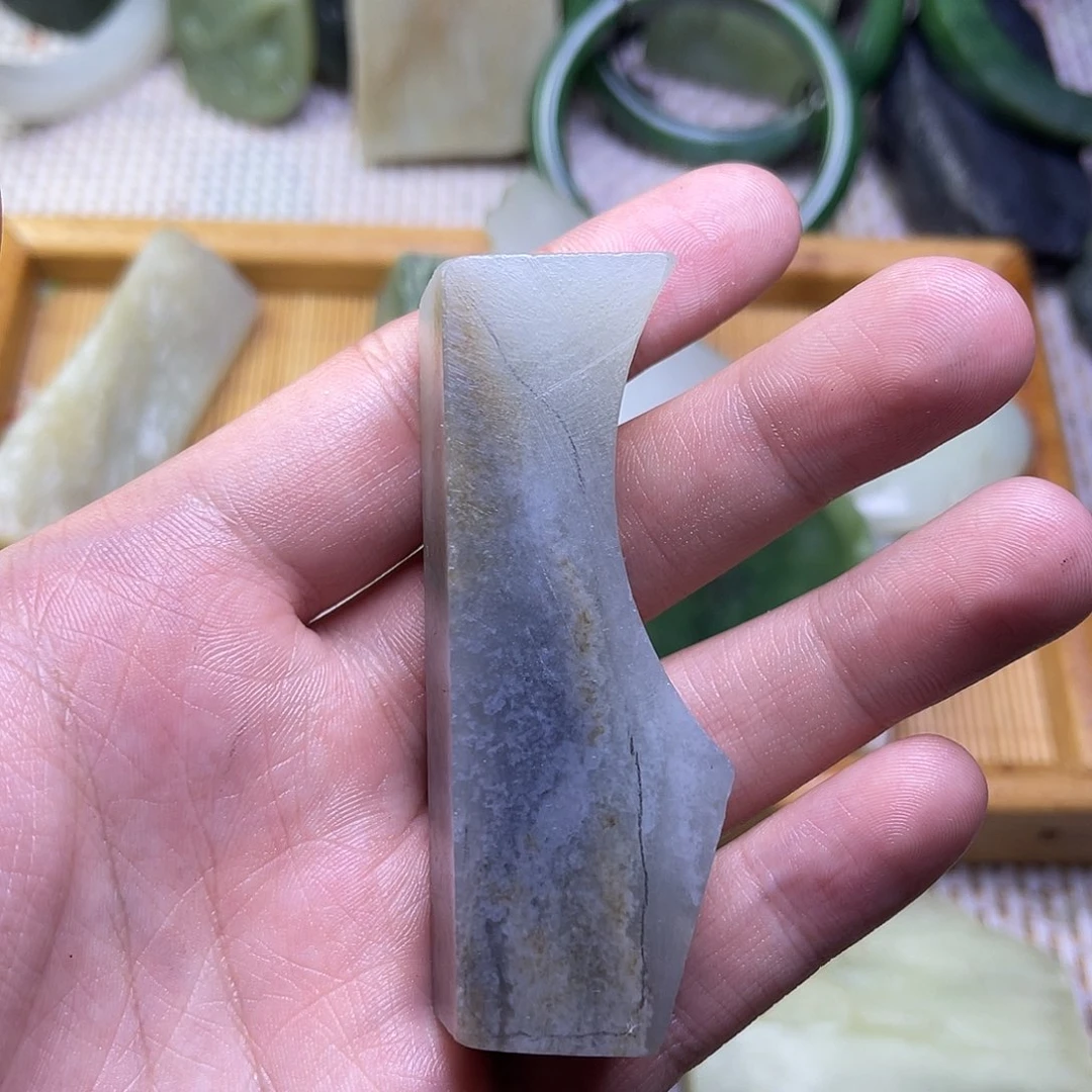 未镶嵌和田玉珠宝半成品