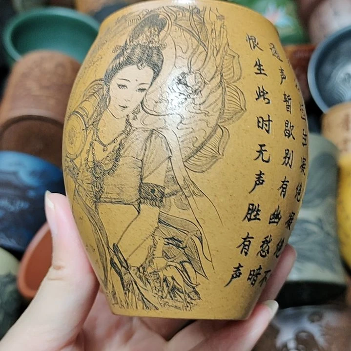 茶杯紫砂宜兴紫砂原矿正品
