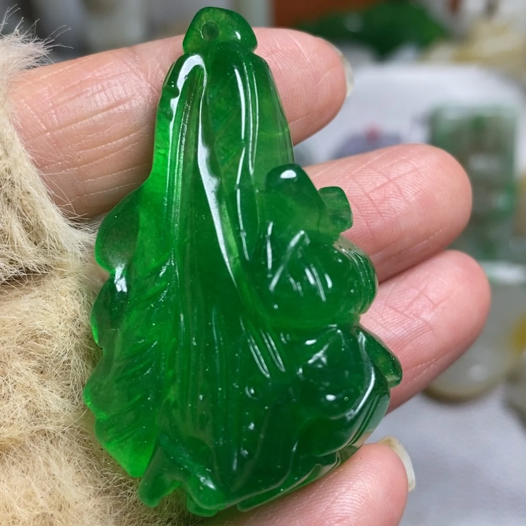 和田玉（糖玉）未镶嵌颈饰