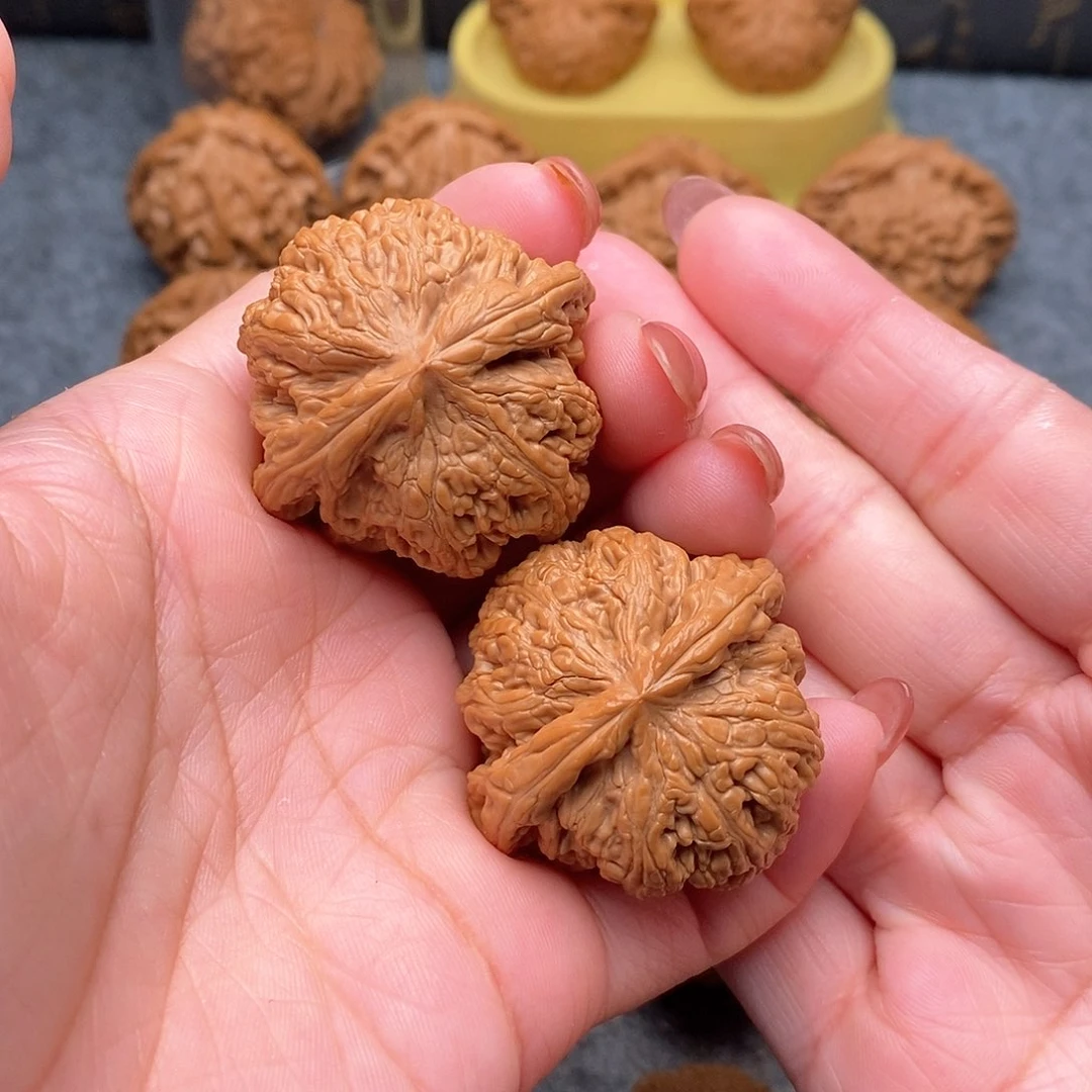 文玩核桃把件精品大粗筋40+全品