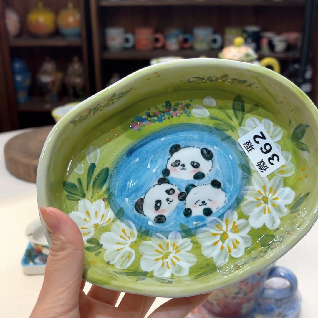 景德镇手绘高温釉下彩陶瓷茶具