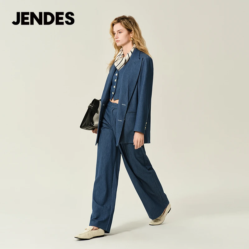 JENDES轻奢高定西装外套/马甲/西装长裤/短裙半身裙