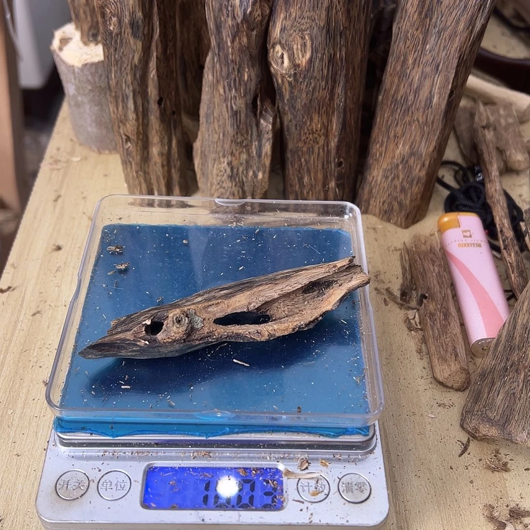 香料绿奇楠虫漏10克乌身