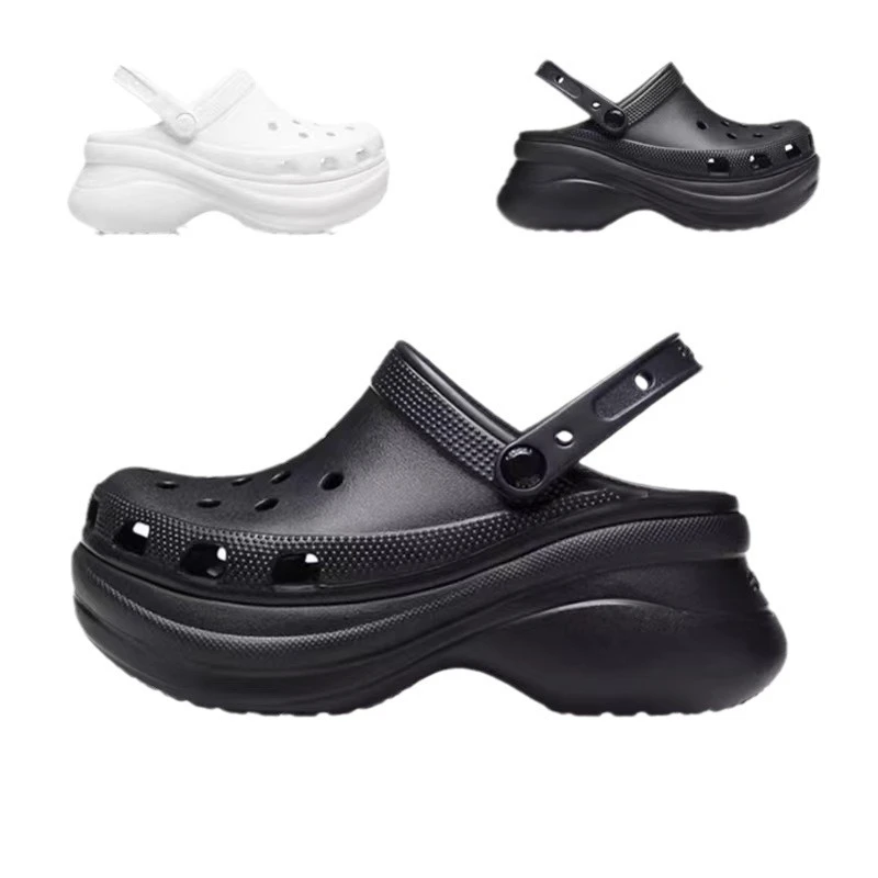 鲸鱼外贸包头拖鞋男女外穿2025新款跨境洞洞鞋