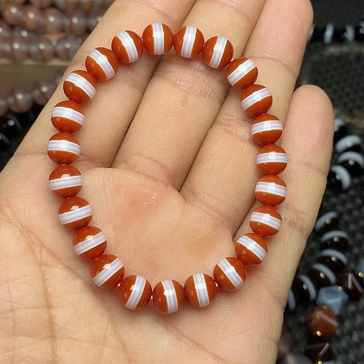 玛瑙/玉髓手链未镶嵌