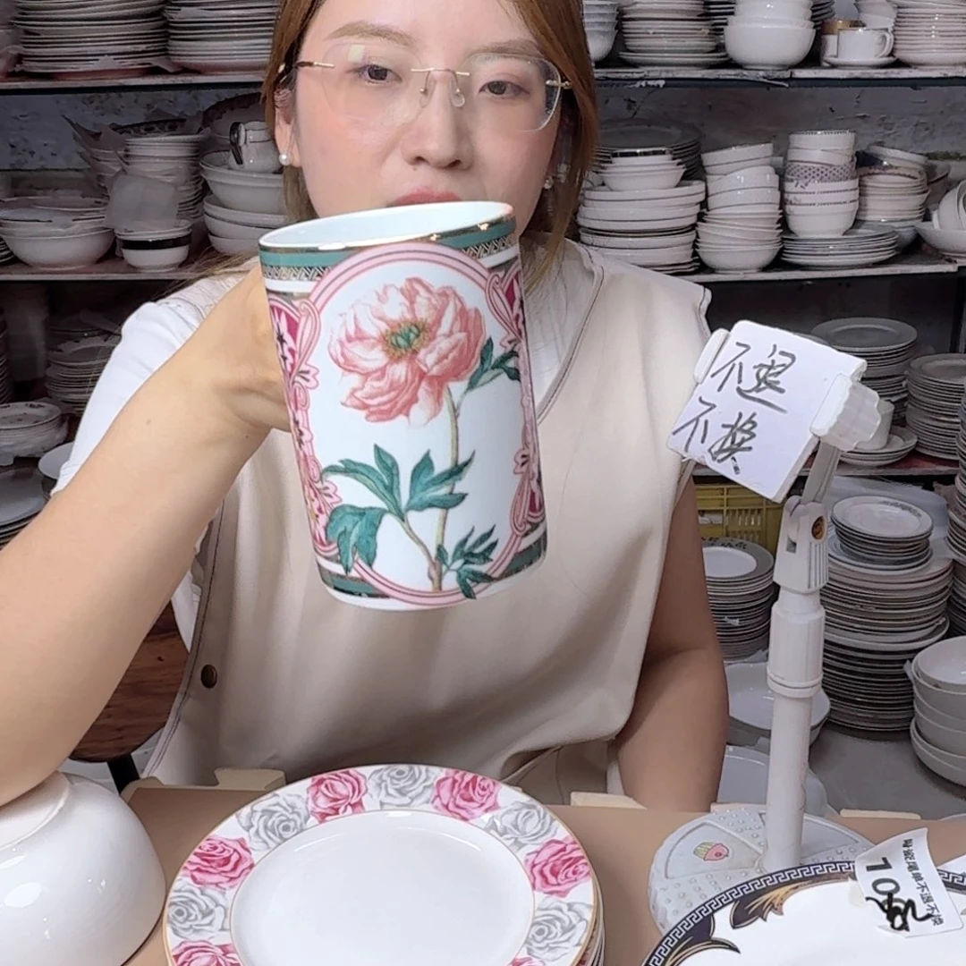 瓷鹅黄原单马克杯一个400ml微瑕瑕疵品不忒不还